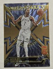 Kevin Durant [Gold] Basketball Cards 2022 Panini Donruss Elite Power Formulas Prices