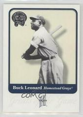 Buck Leonard #71 Baseball Cards 2001 Fleer Greats Prices
