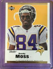Randy Moss [Gold] #85 Football Cards 1999 Upper Deck Retro Prices