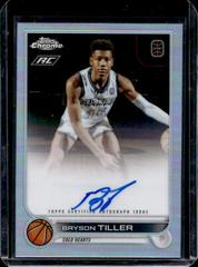 Bryson Tiller #CA-BT1 Basketball Cards 2022 Topps Chrome OTE Overtime Elite Autographs Prices