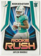 Jaylen Waddle #RR8 Football Cards 2021 Panini Rookies and Stars Rush Prices