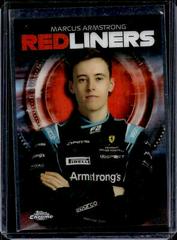 Marcus Armstrong [Orange] #RL-11 Racing Cards 2021 Topps Chrome Formula 1 Redliners Prices