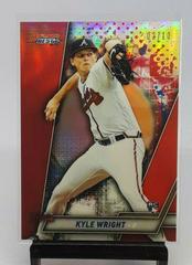 Kyle Wright [Red Refractor] #27 Baseball Cards 2019 Bowman's Best Prices