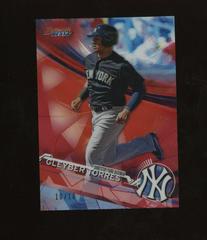 Gleyber Torres [Red Refractor] Baseball Cards 2017 Bowman's Best Top Prospects Prices