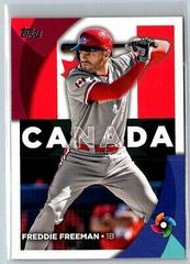 Freddie Freeman [Blue] Baseball Cards 2023 Topps World Classic Stars Prices