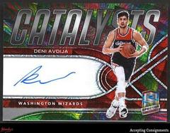 Deni Avdija [Meta] Basketball Cards 2021 Panini Spectra Catalysts Signatures Prices