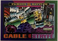 Cable vs Stryfe #146 Marvel 1993 Universe Prices