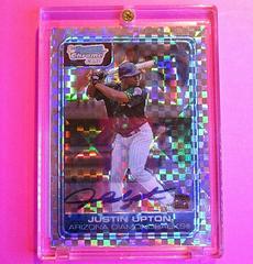 Justin Upton [Xfractor Autograph] #BC223 Baseball Cards 2006 Bowman Chrome Prospects Prices