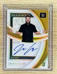 Joe Gacy [Memorabilia Autograph Gold] #105 Wrestling Cards 2022 Panini Immaculate WWE Prices