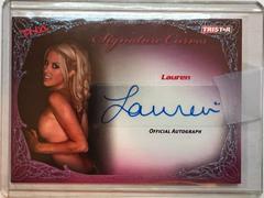 Lauren [Turquoise] Wrestling Cards 2009 TriStar TNA Knockouts Signature Curves Prices