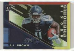A.J. Brown [Red and Yellow] #RP14 Football Cards 2019 Donruss Optic Rookie Phenoms Horizontal Prices
