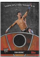 Evan Bourne #SEB Wrestling Cards 2010 Topps WWE Superstar Swatches Prices