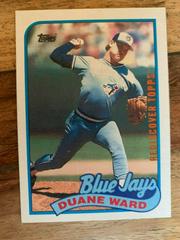 Duane Ward #502 Baseball Cards 1989 Topps Prices