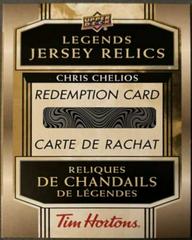Chris Chelios Hockey Cards 2023 Upper Deck Tim Hortons Legends Jersey Relics Redemption Prices