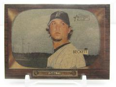 Josh Beckett [Mahogany] Baseball Cards 2004 Bowman Heritage Prices