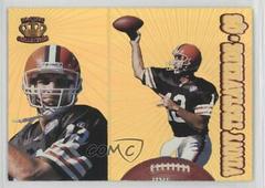 Vinny Testaverde [Gold] #18 Football Cards 1995 Pacific Prisms Prices