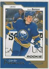 Zach Benson #P-97 Hockey Cards 2023 O-Pee-Chee Premier Prices