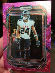 A. J. Terrell [Pink] #15 Football Cards 2022 Panini Prizm No Huddle Prices