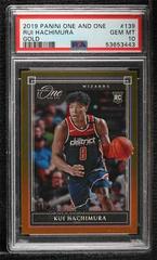 Rui Hachimura [Gold] #139 Basketball Cards 2019 Panini One and One Prices