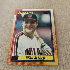 Beau Allred #419 Baseball Cards 1990 Topps Prices