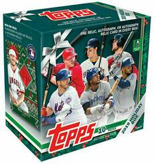 Mega Box Baseball Cards 2019 Topps Holiday Mega Box Prices
