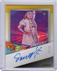 Sarray [Gold] Wrestling Cards 2022 Panini NXT WWE Signatures Prices