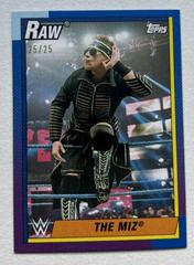 The Miz [Blue] Wrestling Cards 2021 Topps Heritage WWE Prices
