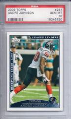 Andre Johnson #287 Football Cards 2009 Topps Prices