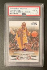 Kobe Bryant [Bonus Shots Black] Basketball Cards 2009 Panini Prestige Prices