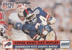 Ottis Anderson Football Cards 1991 Pro Set Prices