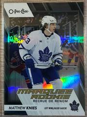 Matthew Knies [Black Rainbow] #573 Hockey Cards 2023 O-Pee-Chee Prices