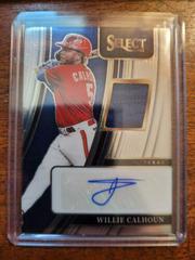 Willie Calhoun #SM-WC Baseball Cards 2022 Panini Select Signature Materials Prices