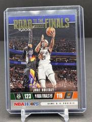 Jrue Holiday #84 Basketball Cards 2021 Panini Hoops Road to the Finals Prices