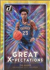 Tre Mann [Yellow Laser] Basketball Cards 2021 Panini Donruss Great X Pectations Prices