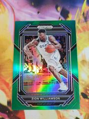 Zion Williamson [Green] Basketball Cards 2023 Panini Prizm Draft Picks Prices