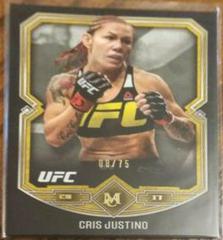 Cris Justino [Gold] #41 Ufc Cards 2017 Topps UFC Museum Collection Prices