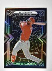 Bryce Harper #39 Baseball Cards 2022 Panini Chronicles Obsidian Prices