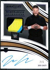 Joe Gacy [Memorabilia Autograph Acetate FOTL] Wrestling Cards 2022 Panini Immaculate WWE Prices