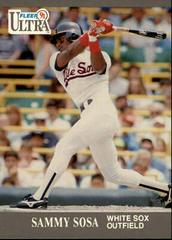 Sammy Sosa Baseball Cards 1991 Ultra Prices