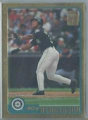 Rickey Henderson Baseball Cards 2001 Topps Gold Prices