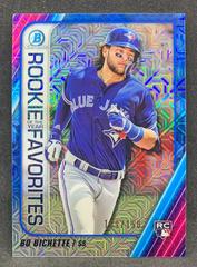 Bo Bichette [Atomic Refractor] Baseball Cards 2020 Bowman Chrome Rookie of the Year Favorites Prices