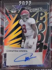 Christian Harris [Lightning] #HB-CH1 Football Cards 2022 Leaf Valiant Autographs Here Comes the Boom Prices
