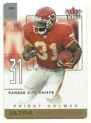 Priest Holmes #3 UP Football Cards 2004 Ultra Performers Prices