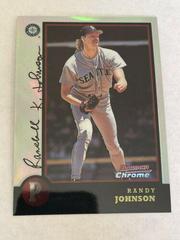 Randy Johnson [Refractor] #257 Baseball Cards 1998 Bowman Chrome Prices