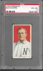 Bud Sharpe Baseball Cards 1909 T206 Piedmont 350 Prices