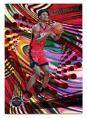 Amen Thompson [Red Swirl Rookie] #101 Basketball Cards 2023 Panini Revolution Prices