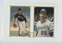 Bob Knepper, Mark Clear Baseball Cards 1987 O Pee Chee Stickers Prices