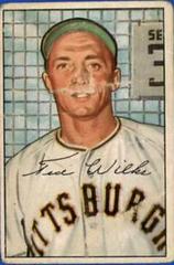Ted Wilks #138 Baseball Cards 1952 Bowman Prices