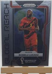 Romelu Lukaku #5 Soccer Cards 2022 Panini Prizm World Cup Global Reach Prices