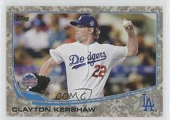 Clayton Kershaw [Desert Camo] Baseball Cards 2013 Topps Update Prices